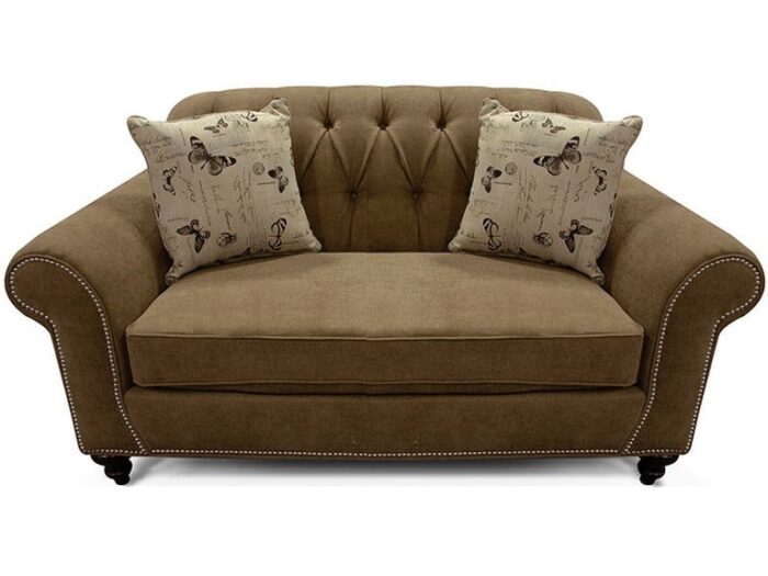Stacy Loveseat with Nails