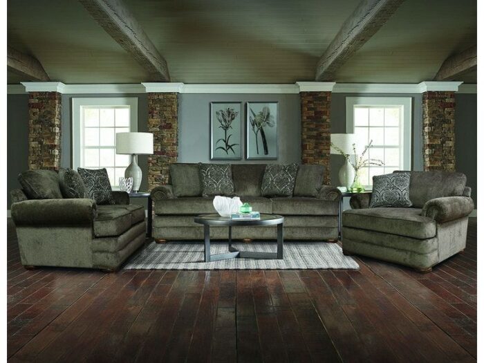 Knox Sofa with Nails - Image 2