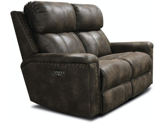 EZ1C00H Double Reclining Loveseat with Nails