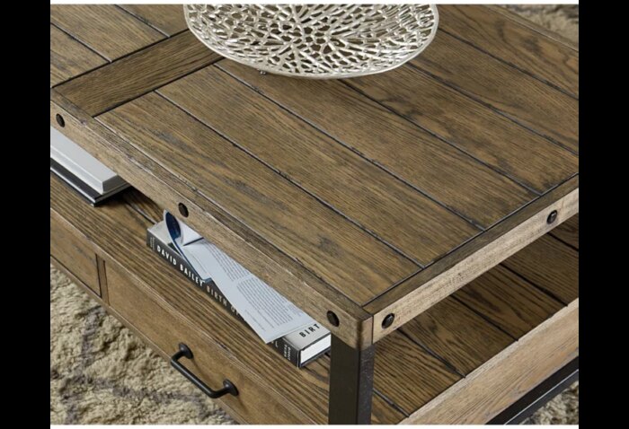 Workbench Rectangular Cocktail Table - Image 3